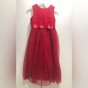 Big Girls First Holy Communion Church Easter Party Wedding Flower Girl Dress